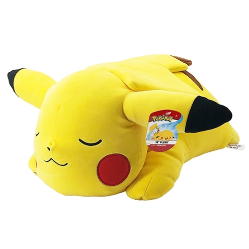 Pokémon Plushie - Sleeping Pikachu 45 cm - Pokemon Legetøj